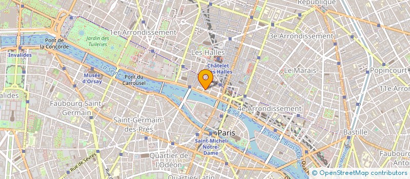 localisation de l'entreprise CENTRALE DOCUM SCIENT TECHNIQ à PARIS