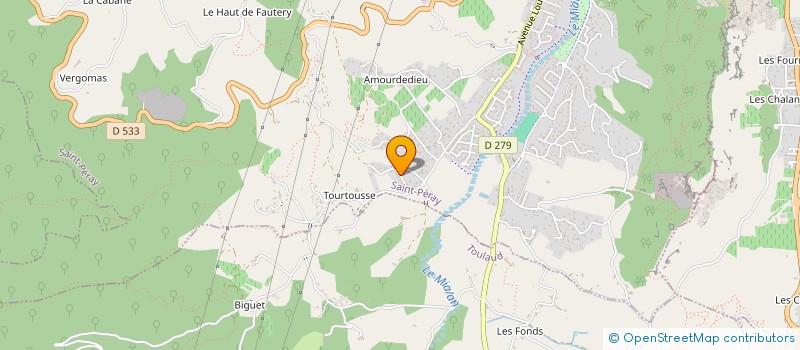 localisation de l'entreprise CENTRALE DU BATIMENT à SOYONS
