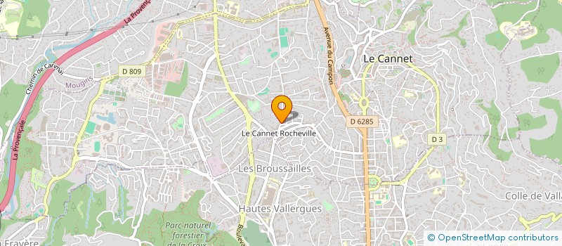 localisation de l'entreprise CENTRALE EDITION à LE CANNET