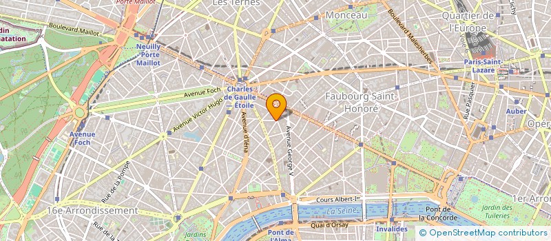 localisation de l'entreprise CENTRALE EOLIENNE DE L'ORVIN  PARIS