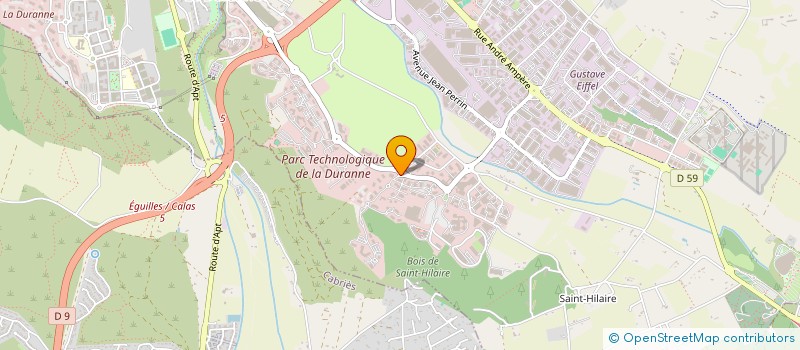 localisation de l'entreprise CENTRALE EOLIENNE DES SOUTETS  AIX-EN-PROVENCE