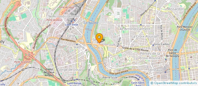 localisation de l'entreprise CENTRALE EOLIENNE LES EGROUETTES  LYON