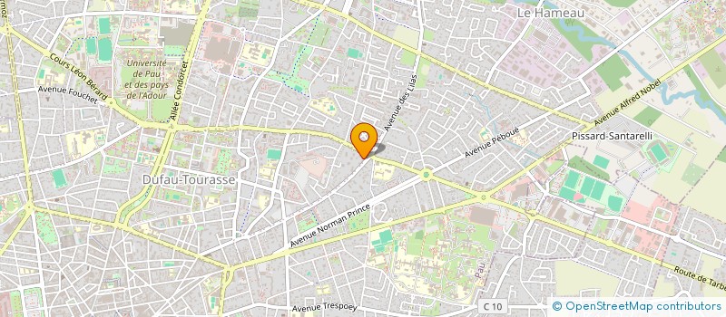 localisation de l'entreprise CENTRALE ETUDES FINANCIERES à PAU