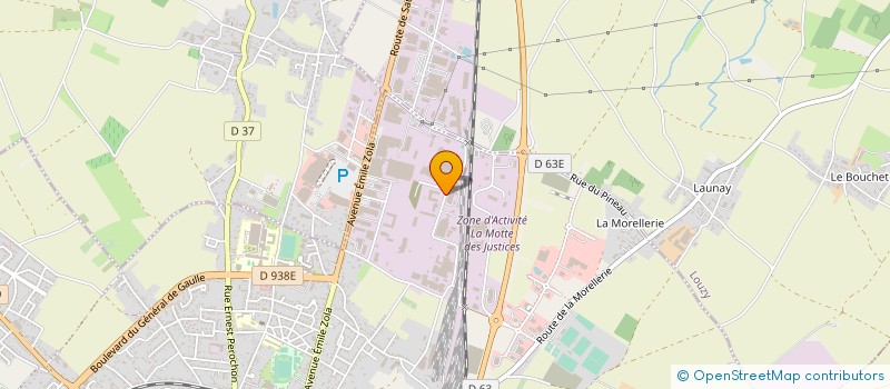 localisation de l'entreprise CENTRALE FABRICANTS ALIMENTS BETAIL à THOUARS