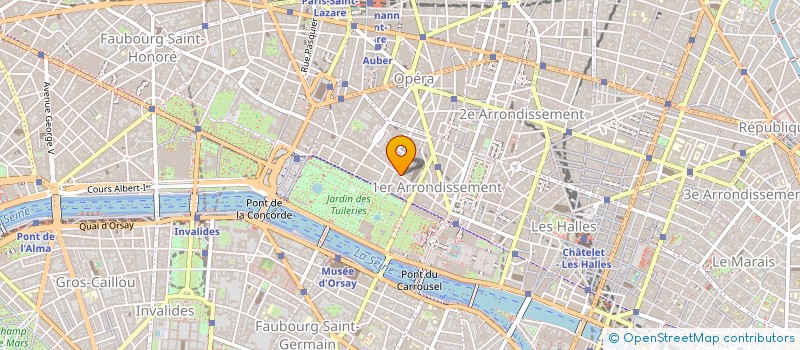 localisation de l'entreprise CENTRALE FOOD à PARIS