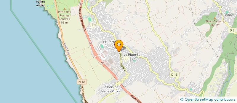 localisation de l'entreprise CENTRALE IFL  SAINT-LEU
