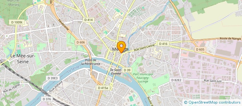 localisation de l'entreprise CENTRALE IMMOBILIERE  COMBS-LA-VILLE