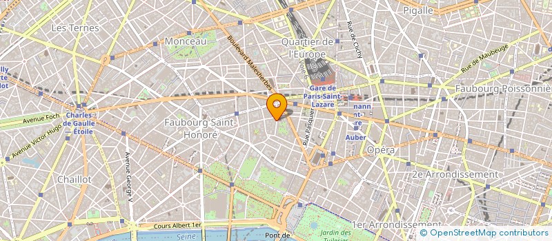 localisation de l'entreprise CENTRALE INTER ACHATS à PARIS