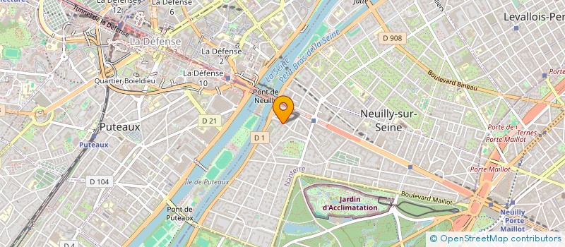 localisation de l'entreprise CENTRALE INTERNATIONALE DU COMMERCE à NEUILLY-SUR-SEINE