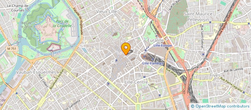 localisation de l'entreprise CENTRALE LILLOISE DES LOCATAIRES à LILLE