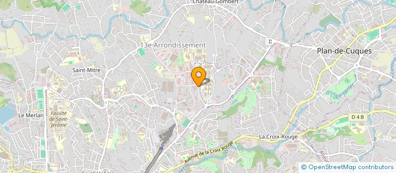 localisation de l'entreprise CENTRALE MEDITERRANEE FINANCE  MARSEILLE