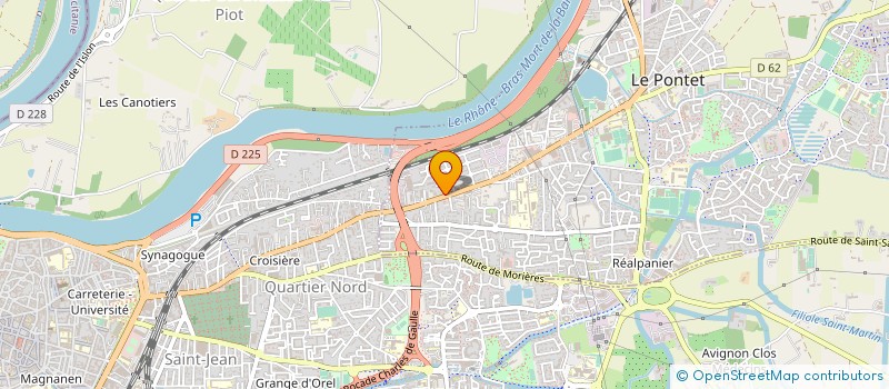 localisation de l'entreprise CENTRALE MONETIQUE  LE PONTET