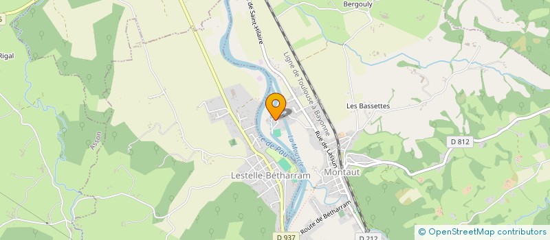 localisation de l'entreprise CENTRALE NAVARRE à MONTAUT