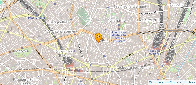 localisation de l'entreprise CENTRALE OCCASION DE LA MUSIQUE à PARIS
