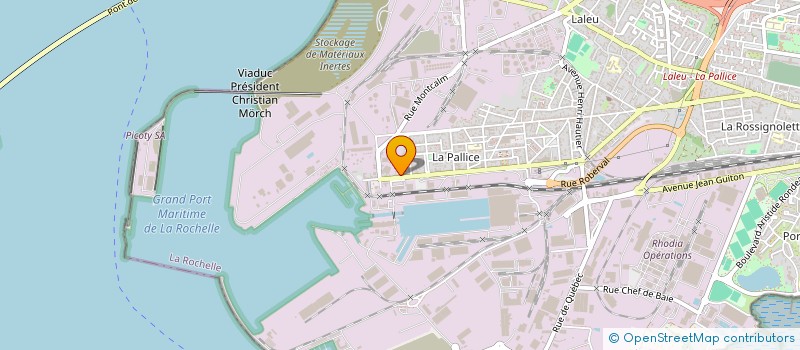 localisation de l'entreprise CENTRALE OCCASION DU PNEU  LA ROCHELLE