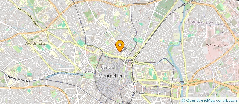 localisation de l'entreprise CENTRALE PERMANENTE D'APPEL à MONTPELLIER