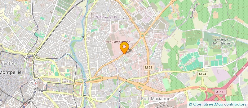 localisation de l'entreprise CENTRALE PHOTOVOLTAIQUE PVEOLE 01 à MONTPELLIER
