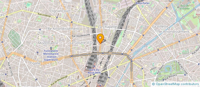 localisation de l'entreprise CENTRALE PIECES AUTOS à PARIS