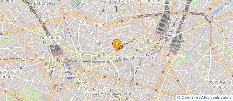 localisation de l'entreprise CENTRALE RESERVAT VOYAGES INTERNATIONAUX  PARIS