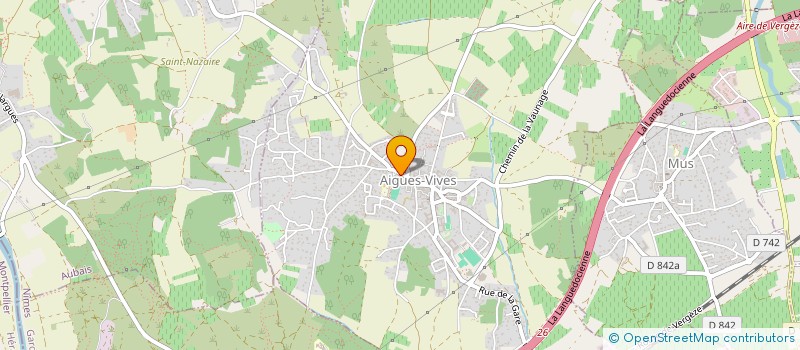 localisation de l'entreprise CENTRALE SOLAIRE 1 à AIGUES-VIVES