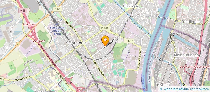 localisation de l'entreprise CENTRALE SOLAIRE CONSTANTIN 16  SAINT-LOUIS