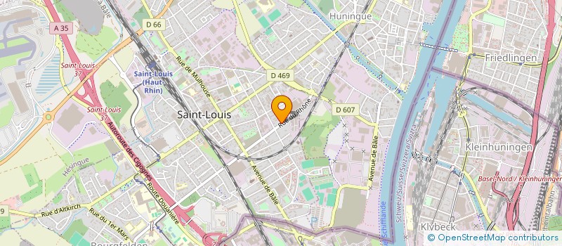 localisation de l'entreprise CENTRALE SOLAIRE CONSTANTIN 17  SAINT-LOUIS