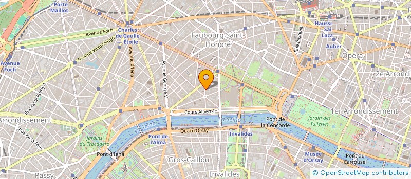 localisation de l'entreprise CENTRALE SOLAIRE DE BEL-AIR  PARIS