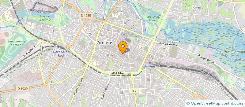 localisation de l'entreprise CENTRALE SOLAIRE DES ASTILBES  AMIENS