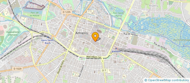 localisation de l'entreprise CENTRALE SOLAIRE DES EDELWEISS  AMIENS