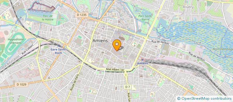 localisation de l'entreprise CENTRALE SOLAIRE DES VERVEINES  AMIENS