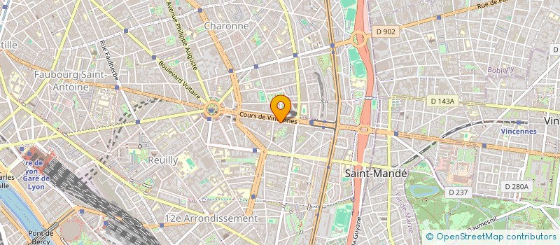 localisation de l'entreprise CENTRALE VIDEO CASSETTE à PARIS