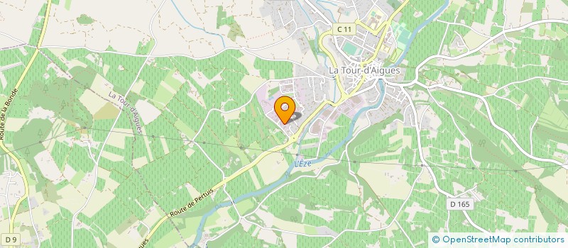 localisation de l'entreprise CENTRALES VILLAGEOISES DU PAYS D AIGUES  LA TOUR-D'AIGUES