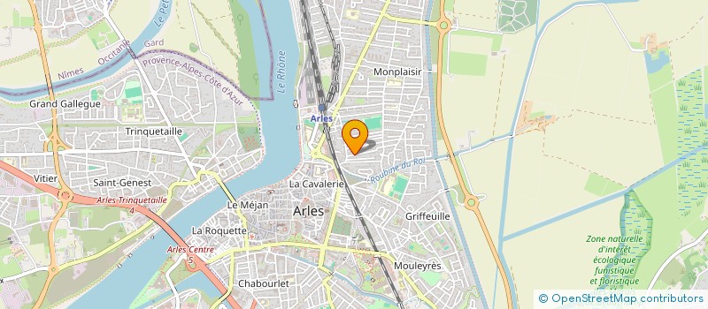 localisation de l'entreprise CENTRALES VILLAGEOISES DU PAYS D'ARLES à ARLES