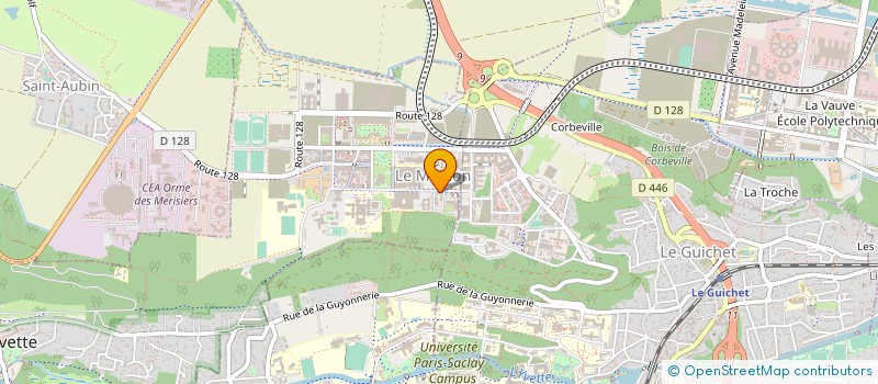 localisation de l'entreprise CENTRALESUPELEC à GIF-SUR-YVETTE