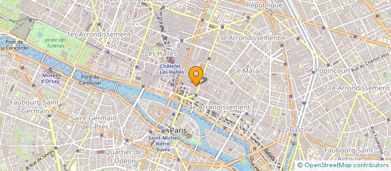 localisation de l'entreprise CENTRALIM  PARIS