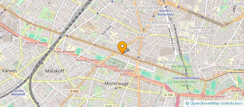 localisation de l'entreprise CENTRAPEX  PARIS