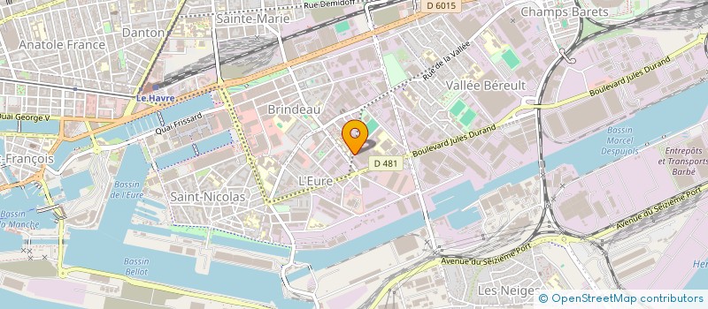 localisation de l'entreprise CENTRATEC à MONTIVILLIERS