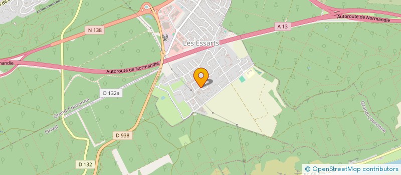 localisation de l'entreprise CENTRE A.M.E - ACCOMPAGNEMENT MIEUX-ETRE  GRAND-COURONNE