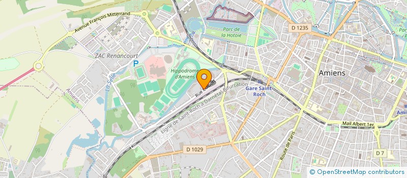 localisation de l'entreprise CENTRE ABBEVILLE à AMIENS