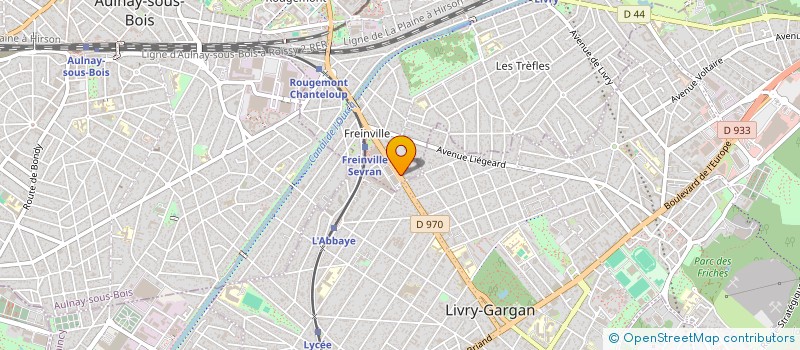 localisation de l'entreprise CENTRE ACADEMIE DE FORMATION à SEVRAN