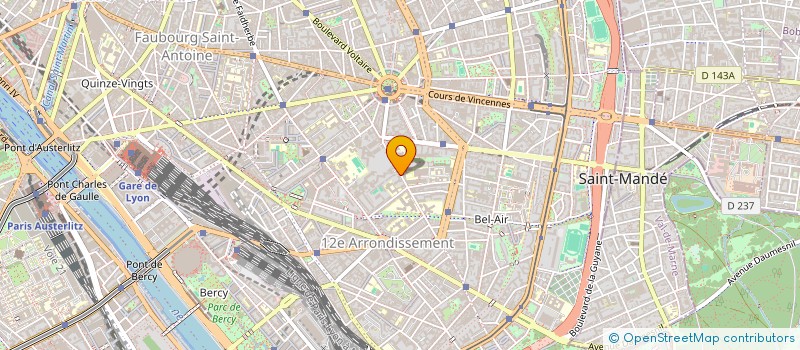 localisation de l'entreprise CENTRE ACCES VISION VICHY  PARIS