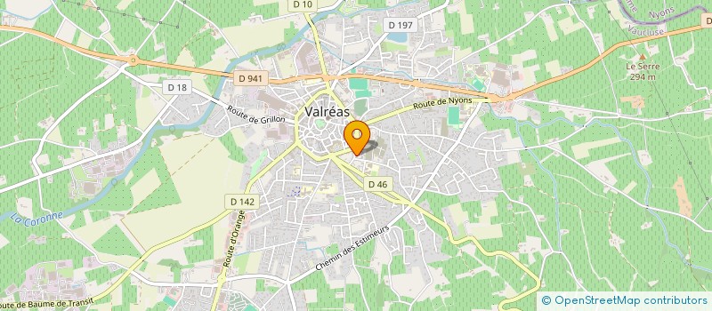 localisation de l'entreprise CENTRE ACTIVITES ET ENSEIGNEMENT MUSICAL à VALREAS