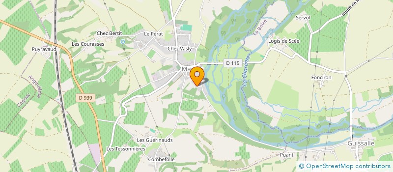 localisation de l'entreprise CENTRE AERE à MARSAC