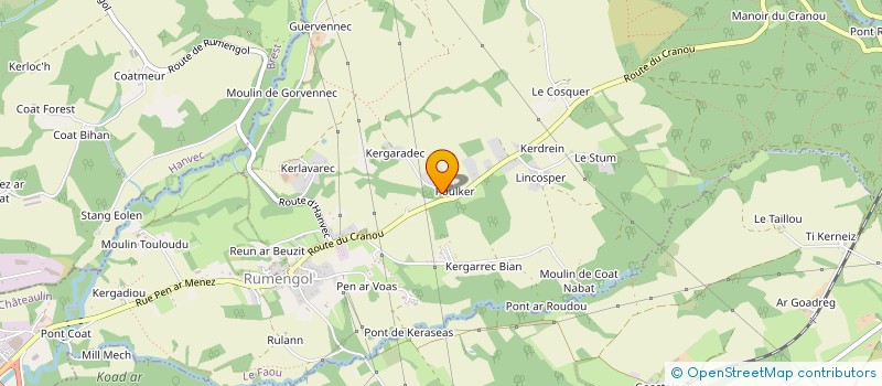 localisation de l'entreprise CENTRE AERE DE LA POUDRERIE  PONT-DE-BUIS-LES-QUIMERCH