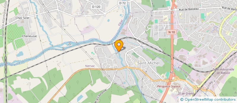 localisation de l'entreprise CENTRE AERE INTERCOMMUNAL à SAINT-MICHEL