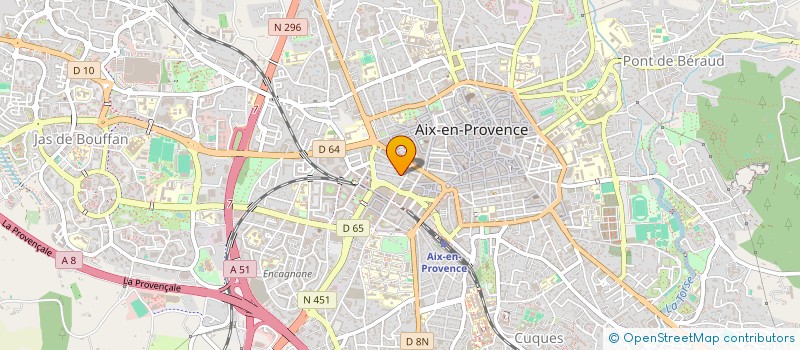 localisation de l'entreprise CENTRE AIXOIS FORMAT ENSEIGNEMENT DANSE à AIX-EN-PROVENCE