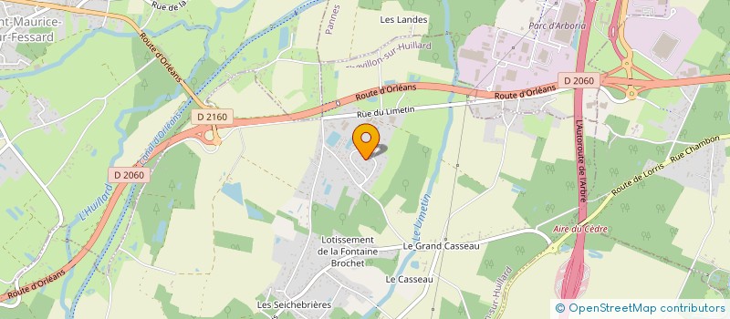 localisation de l'entreprise CENTRE ALU à CHEVILLON-SUR-HUILLARD