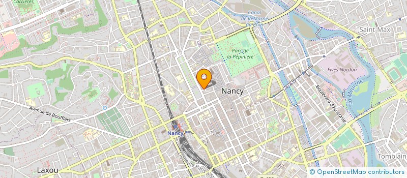 localisation de l'entreprise CENTRE AMELIORATION DU LOGEMENT à NANCY