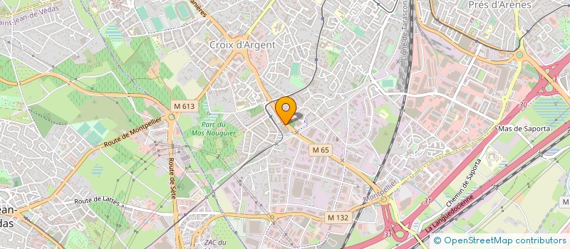 localisation de l'entreprise CENTRE AMP SAINT ROCH à MONTPELLIER