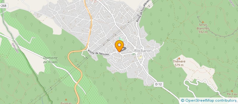 localisation de l'entreprise CENTRE ANIMALIER REGIONAL à ROCBARON